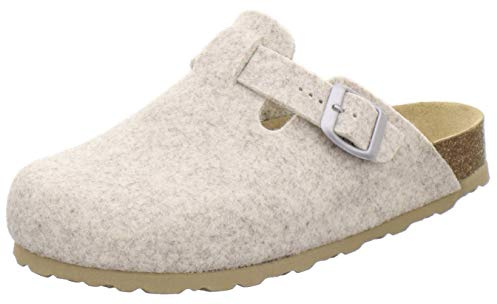 AFS-Schuhe 2900 Chaussons confortables pour femme, bout fermé, sabots en cuir, fabriqués en Allemagne