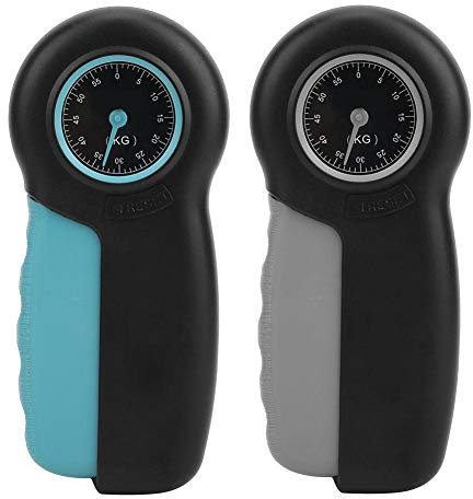 VGEBY Handgriff Trainer, digitales Handkraftmessger?t, Handdynamometer mit Finger- und Handgelenktraining f¨¹r zuhause, B¨¹ro und Fitnessstudio (Blau)