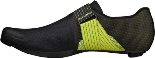 Fizik Stabilita Carbon, Unisex Erwachsene, Black-Yellow Fluo, 42 EU