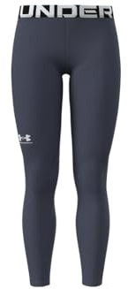 Under Armour Authentics Damen Leggings Ultra Warm Stretch Yoga Laufen Winter Sport Leggings mit Anti-Geruchs-Technologie, Racer Red/White, L