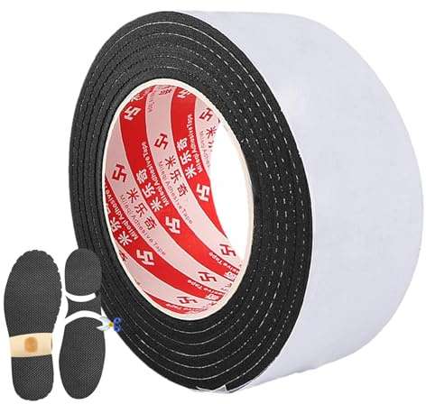 Réparation de semelles – Réparation de semelles en caoutchouc, réduction du bruit, coussin pour baskets | Réparation de semelles avec tampon de réparation du talon, tampon de semelle en caoutchouc