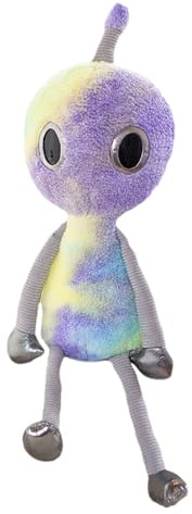 Générique Alien Party Favor Toys - mjuk plyschplysch, söta bärbara gosiga leksaker, lätta utomjordiska födelsedagsfesttillbehör, tärningsbräda