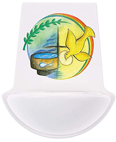 Fritz Cox Holzweihbecken Weiss Taufe