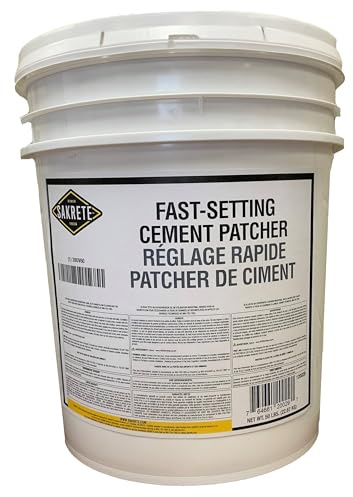 Sakrete Fast Setting Cement Patcher (50 Pound, Pail)