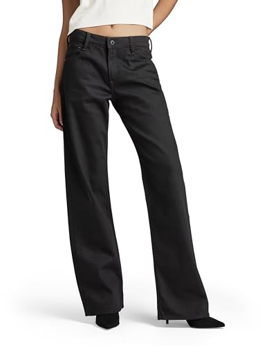 G-STAR Judee Low Waist Loose Jeans, Vaqueros Mujer, Negro (Pitch Black D22889-b479-a810), 29W / 32L