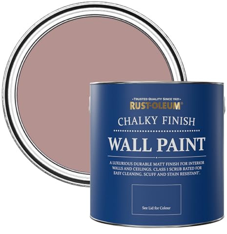 Rust-Oleum Pink Matt Emulsion Wall Paint - Heartfelt 2.5L