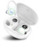Wireless Earbuds, Bluetooth 5.3 Headphones HiFi Stereo, Bluetooth Earbuds with ENC Noise Cancelling Mic, IP7 Wireless Earphones with 48H LED Display, Sport Headsets over Ear EarHook for Running, White