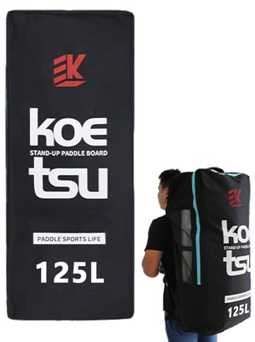 Generico Bolsa Impermeable - 125L Padel Mochila De Viaje | Doble Hombro Gran Capacidad Mochila De Padel De 125 Litros Con Relleno De Espuma | Mochila Impermeable Para Kayak, Tabla De Surf