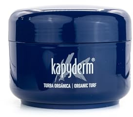 KAPYDERM mascarilla orgánica de turba profesional que ayuda a purificar y revitalizar la piel y el cuero cabelludo, ideal para exfoliación suave y equilibrar el exceso de grasa 450 ml