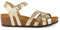 Geox Fille Sthellae B Racine Accueil Femme Sandales-et-nu-pieds, Doré, 40 EU