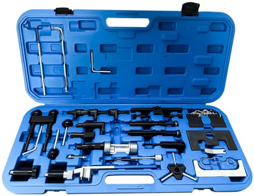 Bisenya Herramienta de ajuste de motor con correa dentada, compatible con bomba 1.9 2.0 TDI y boquilla