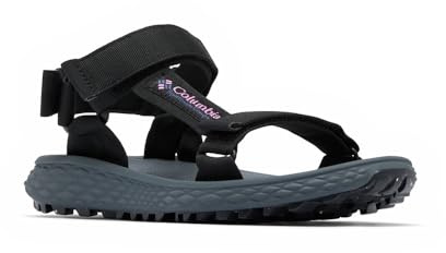 Columbia Women's Konos Globetrot, Sports and Outdoor Sandals, Black/Cosmos, 9