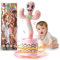 Ucikik Dancing Talking Cactus Baby Toy, Cactus Baby Interactive with 120 Pcs Songs+Singing+Dancing+Recording+LED, Mimicking Recording Repeats What You Say Toy 0-6 6-12 Months+ Babies