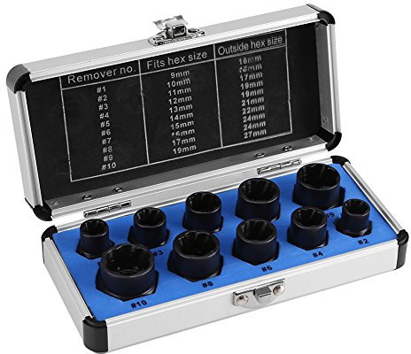 Bolt Remover, Damaged Nut Stud Extractor Bolt Remover for The Removal of Locking Wheel Nuts, Damaged Bolts.