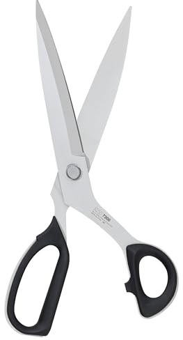 ROBUSO KAI Tijeras Profesionales de Sastre | Alta Tecnología de Japón | 30,0 cm - 11,5 | Acero Inoxidable | Mango de Goma