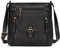 KL928 Tasche Damen Umhängetasche kleine Handtaschen Schultertasche Damentasche Damenhandtasche mittelgroß handtasche Lederhandtaschen Geldbörse PU Leder für frauen oder Mädchen (B black)