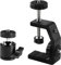 Sequpr Kamera Klemmstativ mit Kugelkopf Super Clamp C Klemme Klemmhalterung für Kamera Monitor Mikrofon Videolicht Blitz Lampenstativ