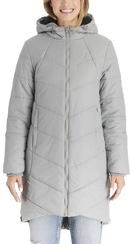 Modern Eternity Harper 3-in-1 Waterproof Cocoon Maternity Coat Mid-Thigh Length, Removable Panel, Babywearing Compatible