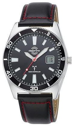 Master Time Funk Quarz Herren Uhr Analog-Digital mit Leder Armband MTGA-10860-21L