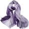 SNUG STAR Baumwolle Seidenschal Elegante Weiche Wraps Farbton Schals für Frauen (Verlauf - Helllila)