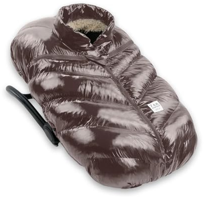 7 AM Enfant Car Seat Covers - Swaddle Baby Cover for Boys & Girls, Rain & Snow Repellent, Breathable Windproof, Center Zipper, Universal Fit for Infant Car Seat | (0-12M)