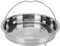 Stainless Steel Vegetable Steam Basket with Handle, 304 Food Rack for Cooking, Cookware Pot, High Pressure Pot, Soup Pot, Steam Pot, etc. (304 stainless steel)