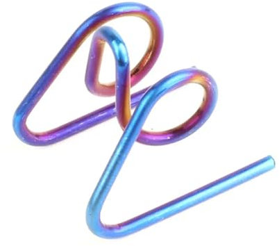 RVIFY Pistone del Freno 2 Molle di Ritorno per Pinza Freno Posteriore con pastiglie Freno universali rinforzate(Multicolor 2PCS)