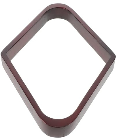 STOBAZA Eleganter Billardkugelhalter mit Diamantenförmigem Rahmen Vielseitiges Neunball Setup und Mühelose Kugelplatzierung für Clubs und Heimunterhaltung