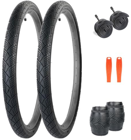 Neumático plegable de 26 pulgadas, 26 x 1,75 pulgadas, cubierta de bicicleta, bicicleta de repuesto plegable para bicicleta de montaña, repuesto para bicicleta de montaña, bicicleta infantil, Commuter