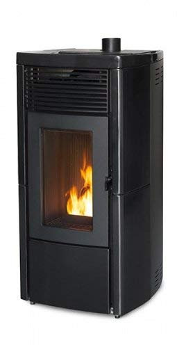 MCZ Star 2.0 Air Poêle à granulés 8 kw poêle à pellets en céramique Noir