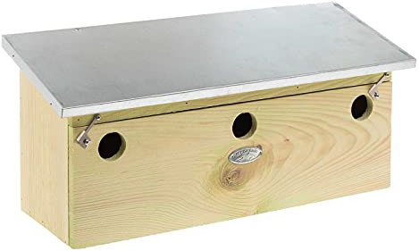 SIDCO Nistkasten Spatzen Brutkasten Spatz Vogelhaus Spatzenhaus Spatzenvilla Holz