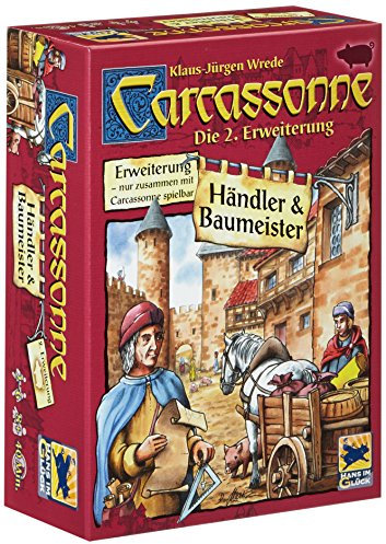 Schmidt Spiele 48135 - Carcassonne, Händler und Baumeister, 2. Erweiterung