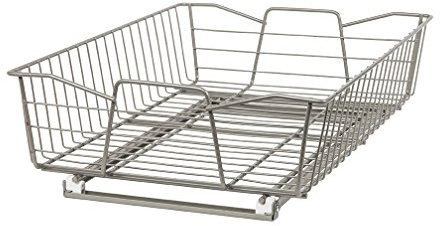 ClosetMaid 3087 14-Inch Wide Cabinet Organizer, Nickel