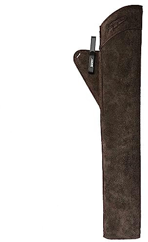 byBeier Seitenköcher Suede in Dunkelbraun