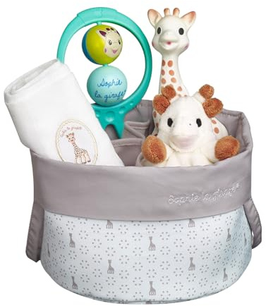 Sophie la Girafe - babykorg, grå