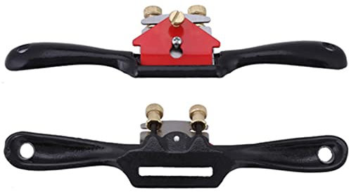 9 Inch Adjustment Woodworking Cutting Edge Plane Spokeshave Hand Smoothing Planes Trimming Tool with Screw