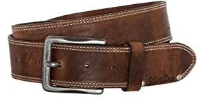 Schott NYC Herren Beltlandon Gürtel, Vintage Tabak, 90 cm