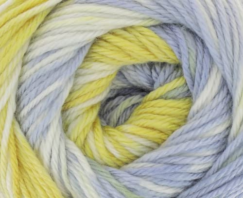 King Cole Fjord DK Knitting Wool Acrylic Self Pattern Fairisle Yarn 1 x 100g (Bok - 4564)