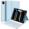 GOKOCO Keyboard Case for 2024 iPad Pro 11inch(M4),Tablet Cover with Colorful Magnetically Detachable Wireless Bluetooth Keyboard for iPad Pro11 5th Gen ONLY Give Full Protection with iPad-Blue