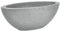 Kölle Pflanzschale Flower oval, grau, Ø 52 cm, Erdvol. 10 l