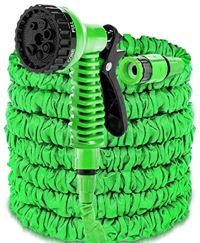 NAmobile Gartenschlauch Dehnbarer Wasserschlauch Flexibel 60m Wasser Pool Flex Schlauch