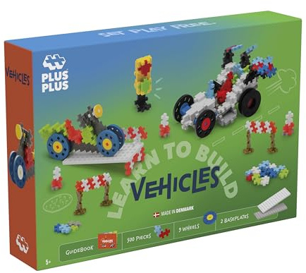 Plus-Plus Animals 9607011 - Set di 500 mattoncini da Costruzione creativi PlusPlus Go