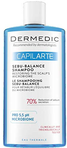 DERMEDIC CAPILARTE Shampoo SEBU BALANCE Balancierende Mikrobiom-Haut 300ml