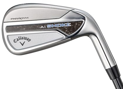 Callaway Right Iron Set PARADYM Ai SMOKE IRONS (5 Piece Set #6 - #9, PW) TENSEI 50 for Callaway R Medium Tone Carbon) Men's