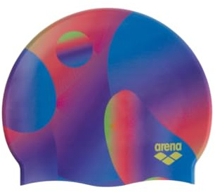 Arena HD Cuffia da bagno unisex in silicone elastico per adulti, allenamento sport acquatici, attrezzatura da nuoto, protezione contro il cloro, estate, taglia unica