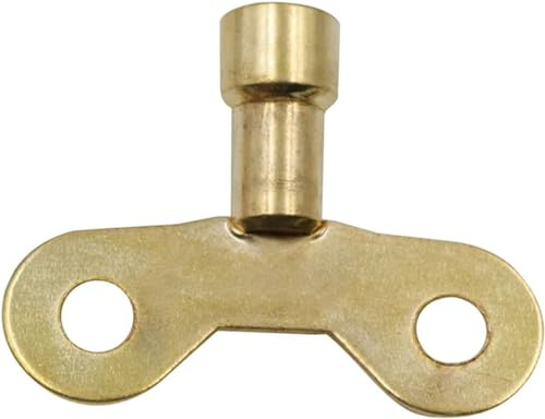 1Pc Golden Radiator Plumbing Bleed Bleeding Key Solid Brass Radiator Plumbing Keys Metal For Venting Air Switch Spool Radiator Keys For Bleeding Old Home Radiator,Wrenches,Power and Hand Tools