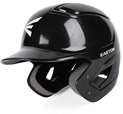 EASTON ALPHA Batting Helmet | Baseball Softball | TBall / Small | Black | 2020 | Dual-Density Impact Absorption Foam | High Impact Resistant ABS Shell | Moisture Wicking BioDRI Liner | Removable E