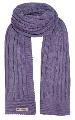 Knit Factory - Elin Halsduk - Violet - 200x50 cm
