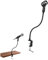 Microphone Arm Stand,360° Flexible Adjustable Universal Gooseneck Desktop Mic Stand,Mic Clip Holer,Flexible Gooseneck Desktop Mic Stands Holder with Desk Clamp,Table Space Saving,for Studio,Podium