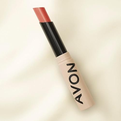 AVON Bálsamo Labial con Color - Combinación de Mantecas Nutritivas - SPF 10 y Antioxidantes - Minimiza la Sequedad de los Labios - Tono Nude
